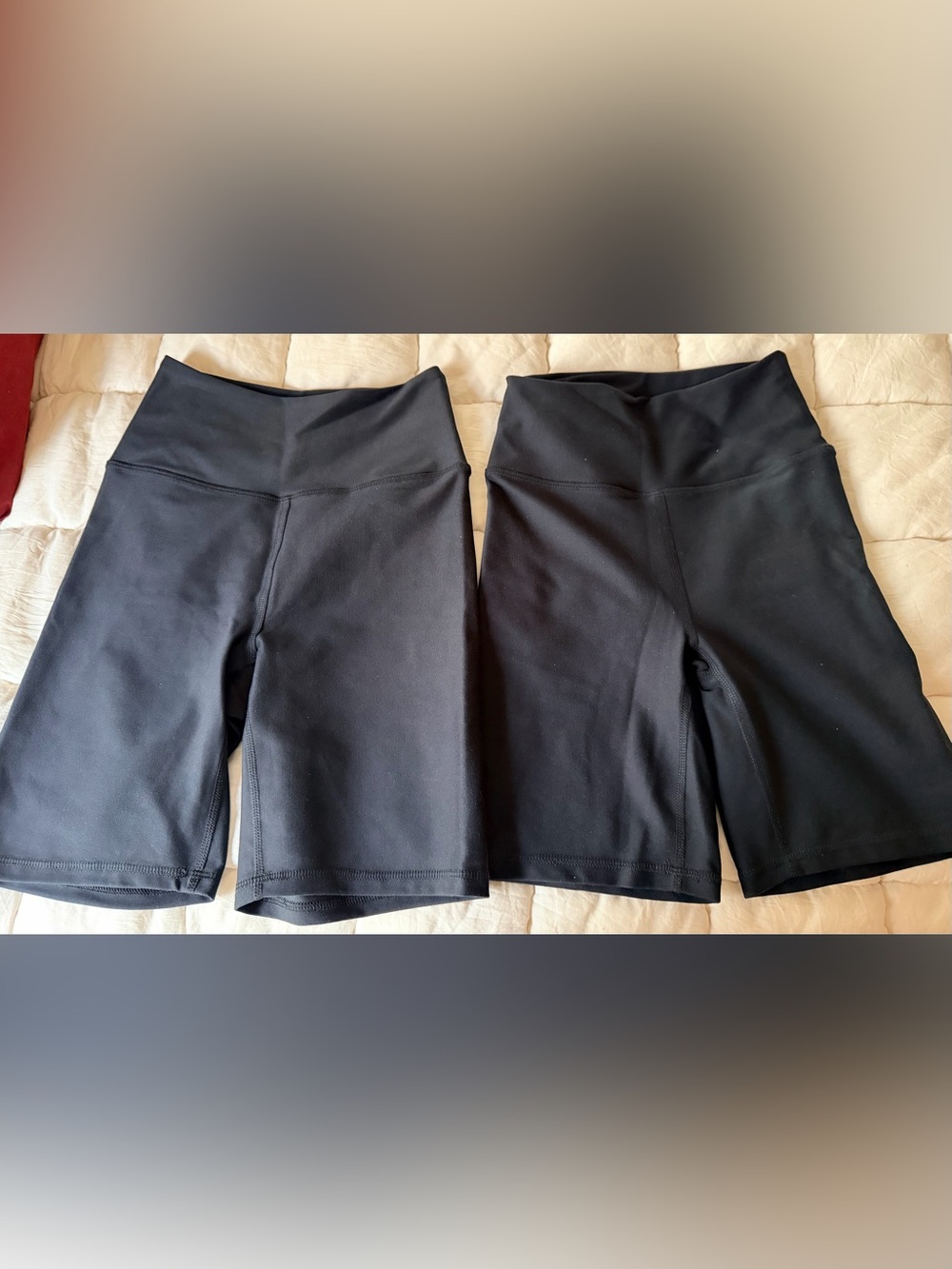Biker Shorts Two Pairs Balance Collection Black High-Rise